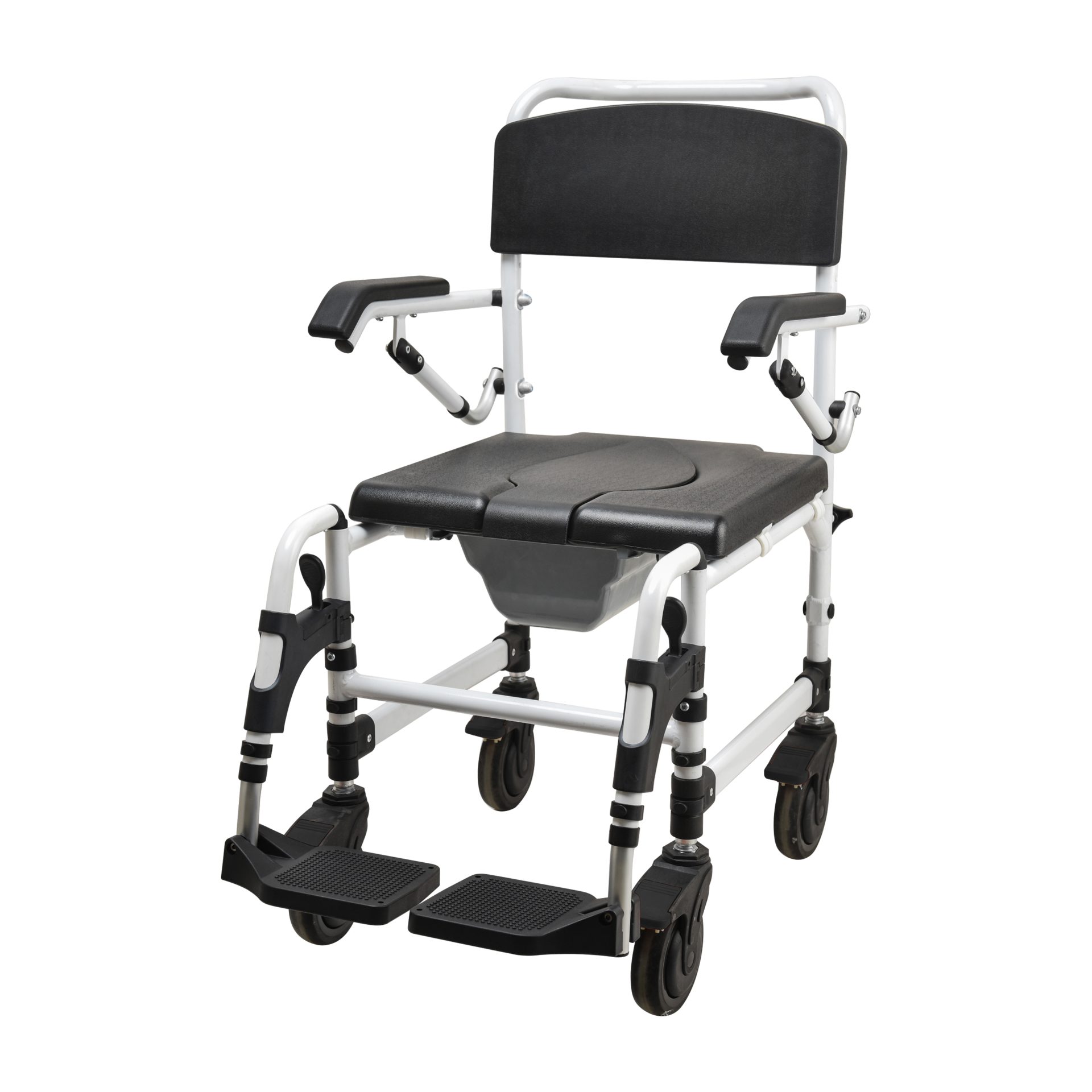 KDB Series Aluminum Commode Chair with 20" Seat | OEM Factory - Image 2