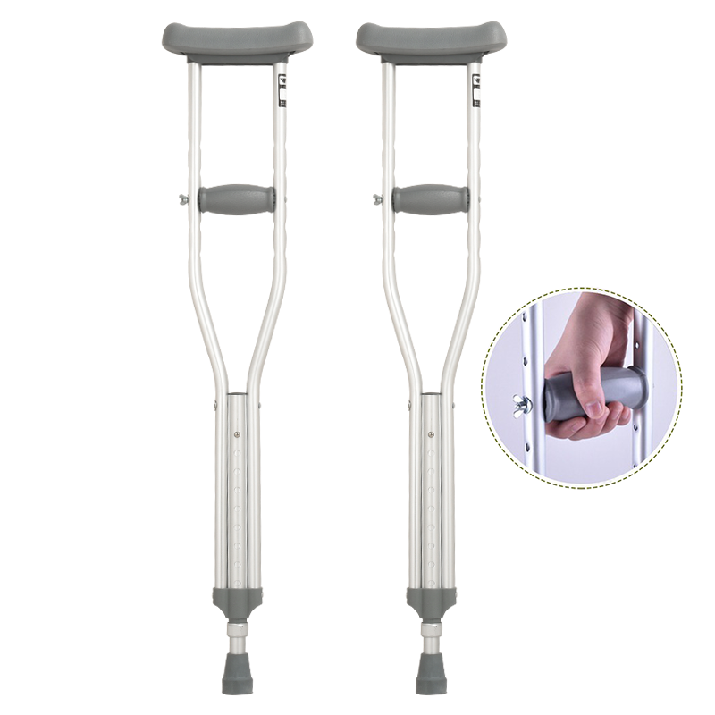 KDB Series Adjustable Aluminum Axillary Crutch | OEM Factory - Image 3