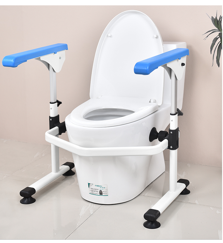 KDB Series Adjustable Toilet Safety Frame with Non-Slip Suction Feet | OEM Factory - Image 2