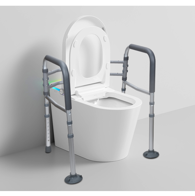 KDB Series Adjustable Toilet Safety Rail Frame | OEM Factory - Image 2