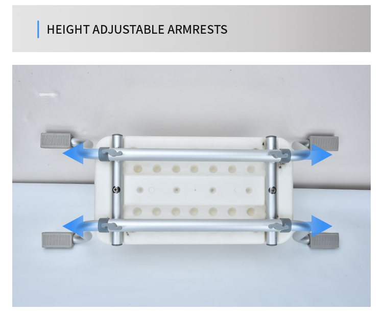 KDB Series Adjustable Aluminum Bathtub Seat | OEM Factory - Image 3