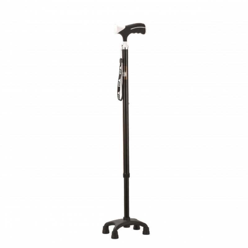 KDB Series Lightweight Aluminum Quad Cane with Adjustable Height | OEM Factory - Image 2