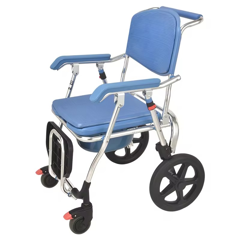 KDB Series EVA Seat Aluminum Folding Commode Chair | OEM Factory - Image 2