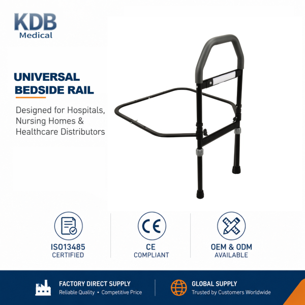 KDB Series Adjustable Bedside Rail with Night Glow | Wholesale