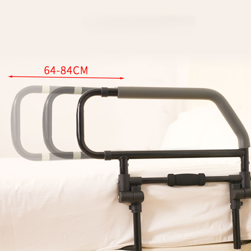 KDB504E02 No-Leg Folding Bedside Safety Rail with Adjustable Width | OEM Factory - Image 3