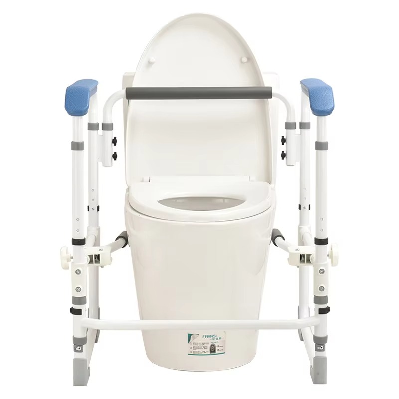 KDB Series Foldable Adjustable Height Toilet Safety Frame | OEM Factory - Image 2