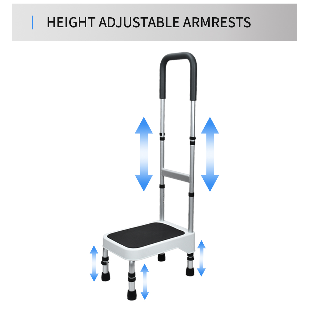 KDB Series Step Stool with Adjustable Handrails | Wholesale - Image 3
