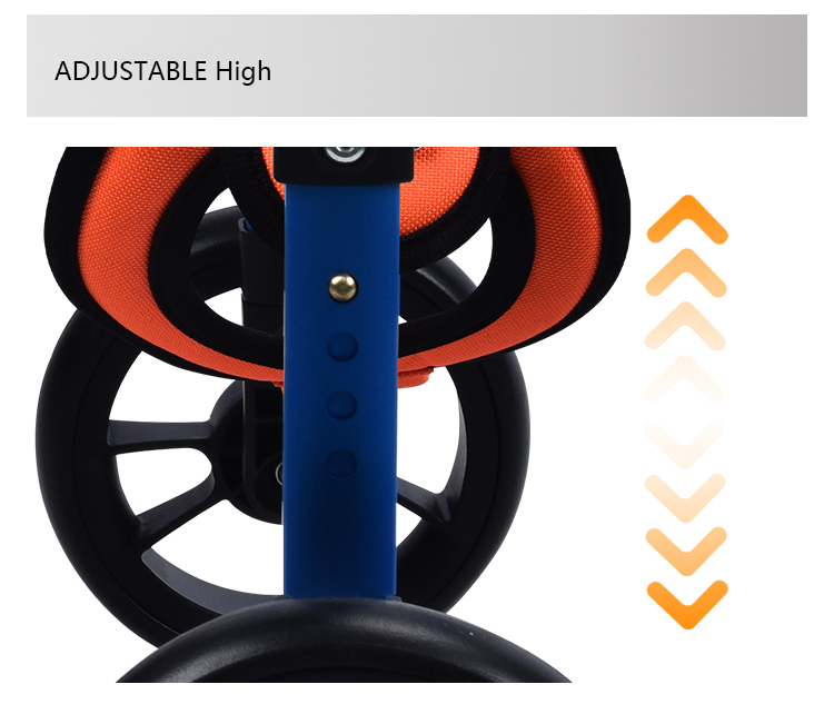 KDB Series Adjustable Aluminum Dog Wheelchair | OEM Factory - Image 4