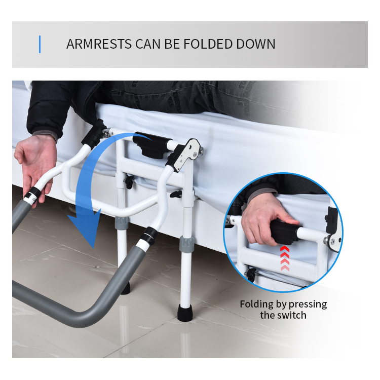 KDB Series Adjustable Bedside Safety Rail | OEM Factory - Image 3