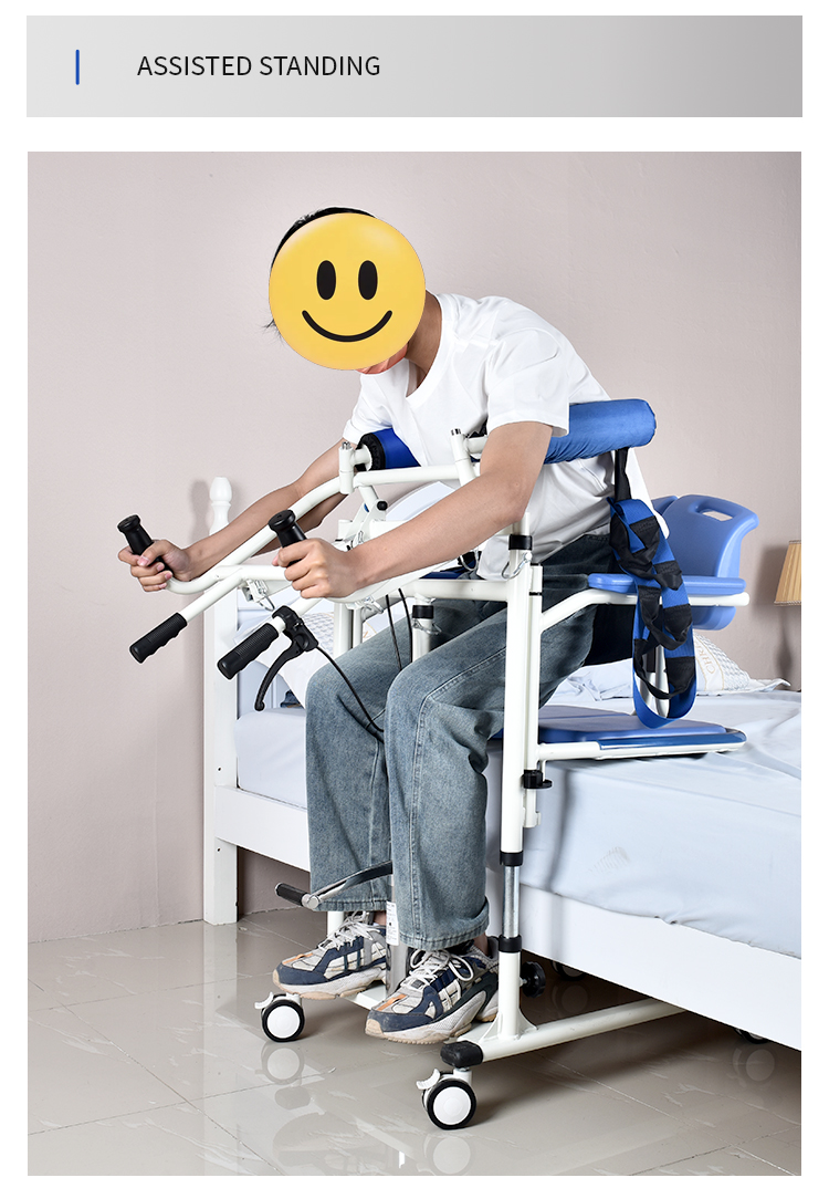 KDB Series Hydraulic Patient Transfer Chair | OEM Factory - Image 2
