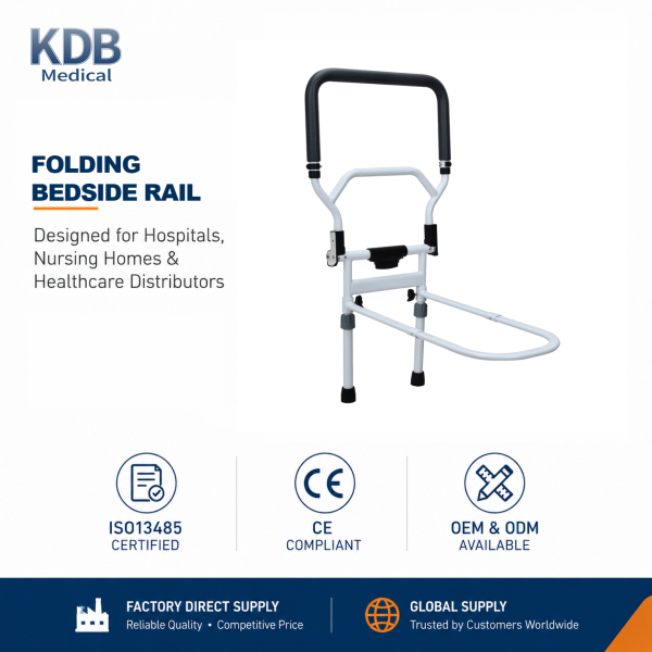KDB Series Adjustable Bedside Safety Rail | OEM Factory