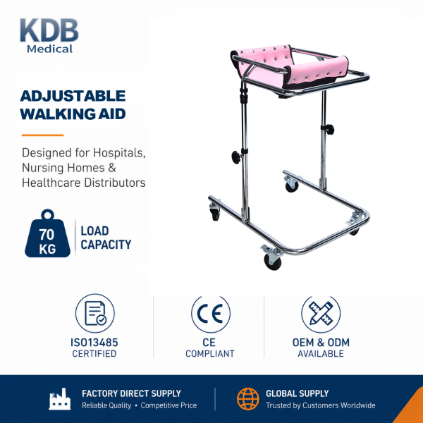 KDB914E-A01 Children’s Aluminum Walking Trainer with Seat | Wholesale