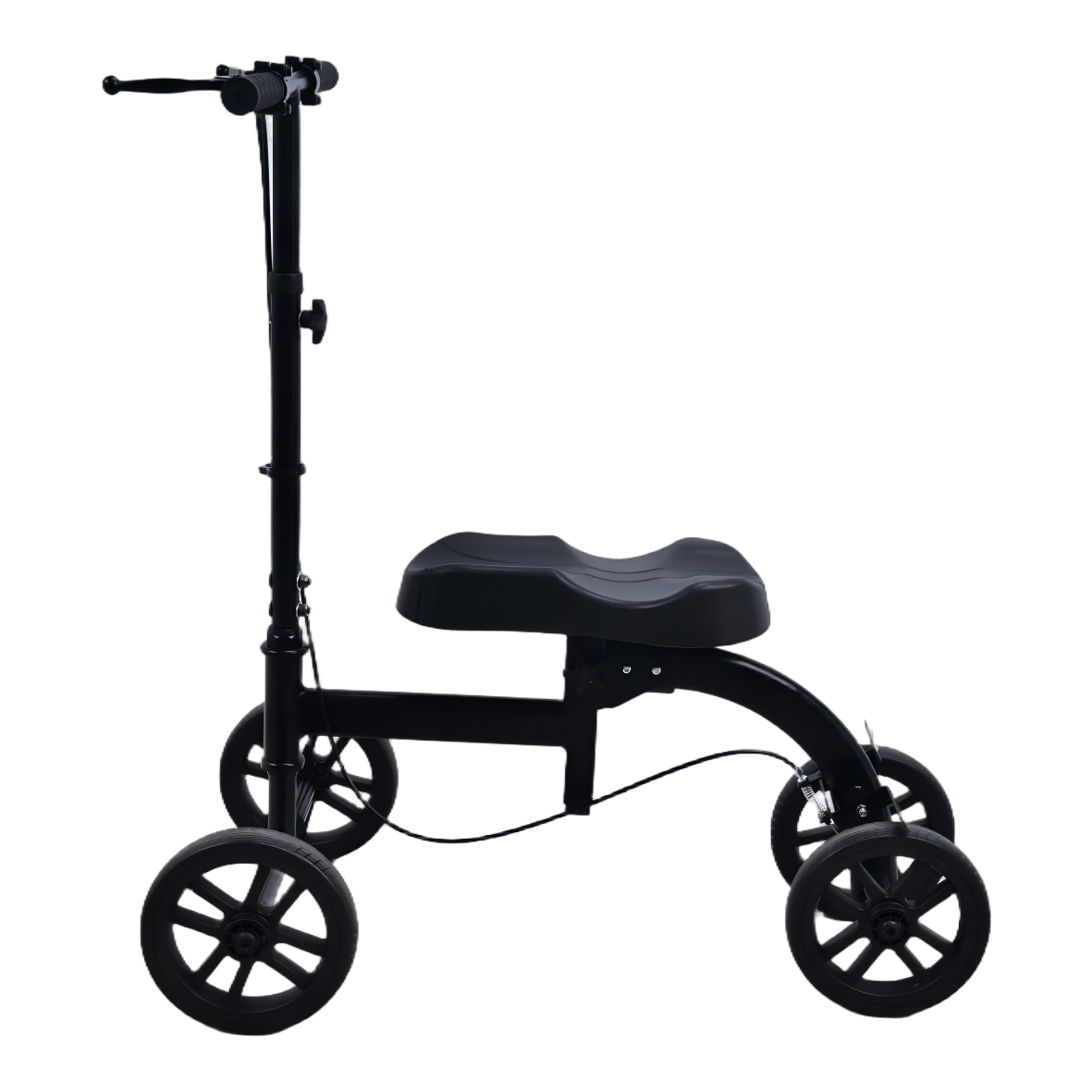 KDB Series Adjustable Wheeled Rollator Walker with Seat | OEM Factory - Image 3