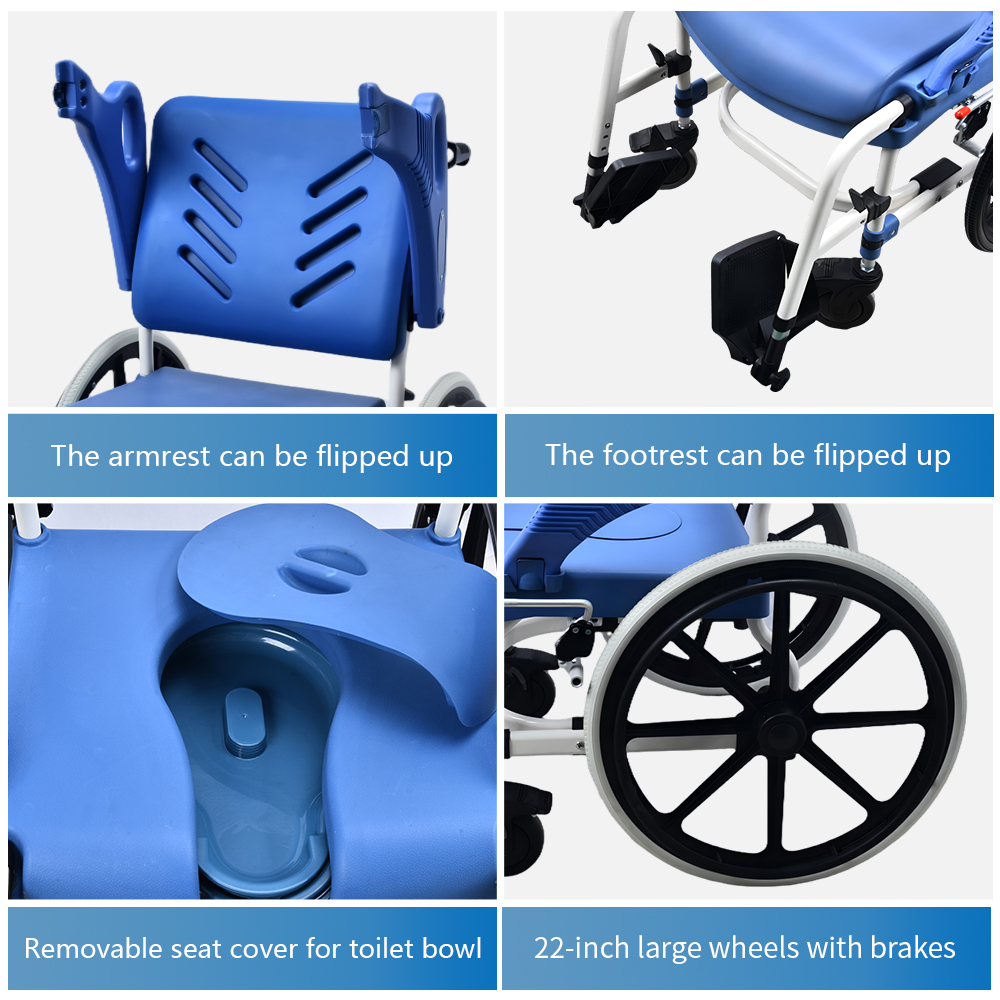 KDB Series Heavy-Duty Commode Chair | Wholesale - Image 4