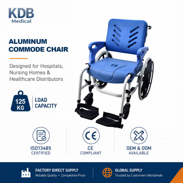 KDB Series Heavy-Duty Commode Chair | Wholesale